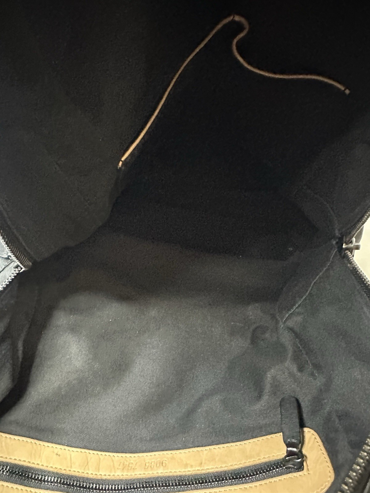 Common Projects Brand Black Leather Backpack Bag – RARE
