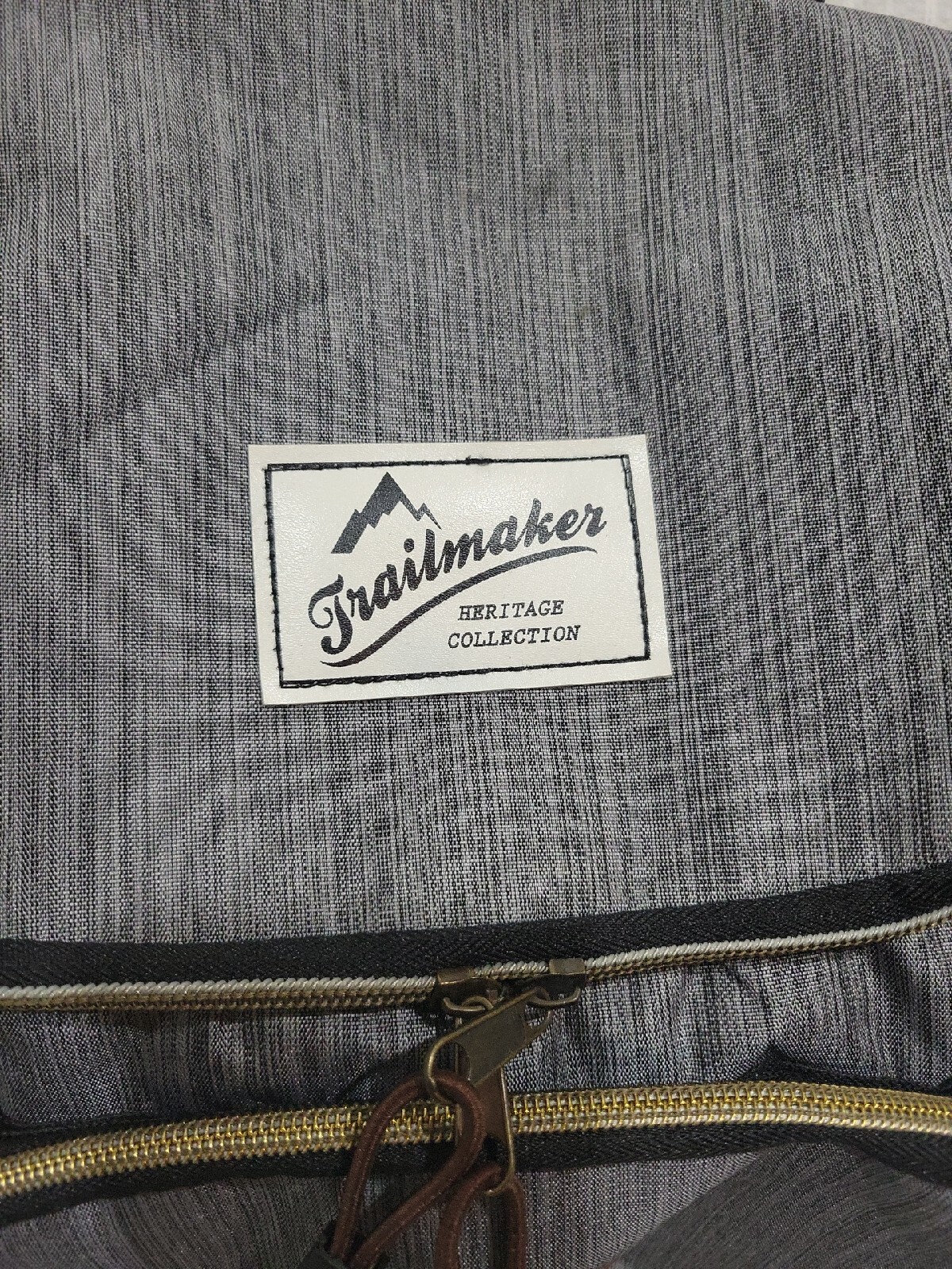 Trailmaker Heritage Collection Backpack With 16″ x 10″ Laptop Holder Gray