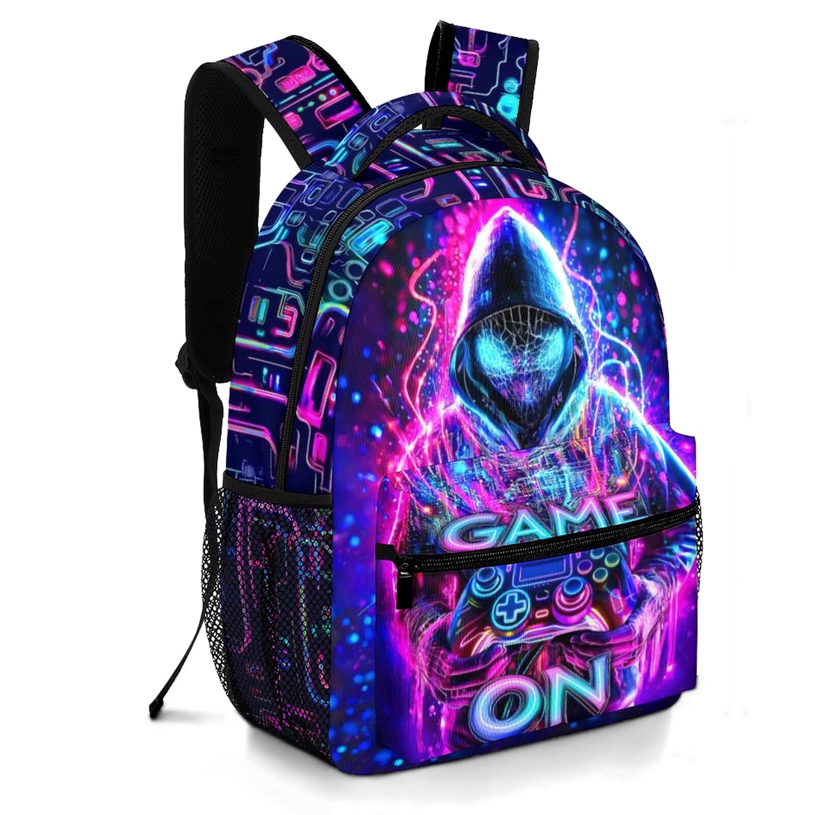 Backpack for Boys Game Boys School Backpack for Kids Children Teens Elementar…