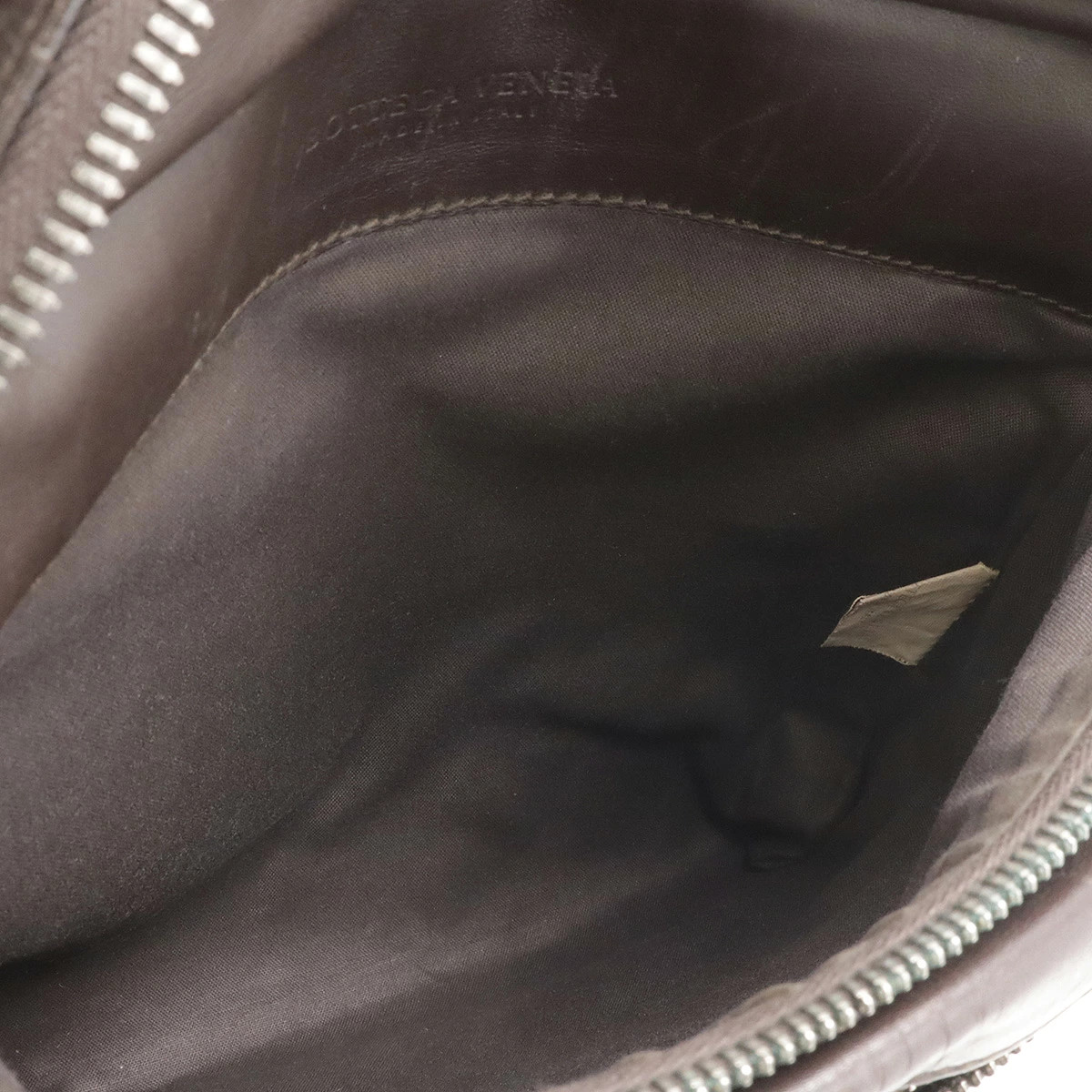 Bottega Veneta Intrecciato Belt Bag Leather Dark