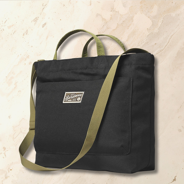 Barebones Modeer Work Tote 23L Recycled Laptop Bag Fits 16in Travel Carry On