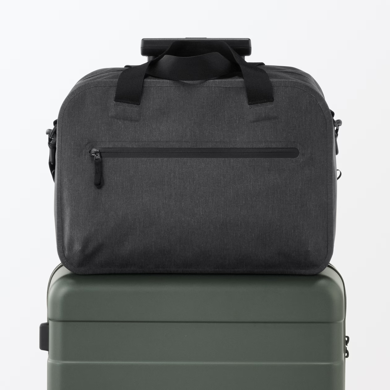 MUJI Water-Resistant Welded Duffel Bag 28-Litter Shoulder Bag Unisex NWT
