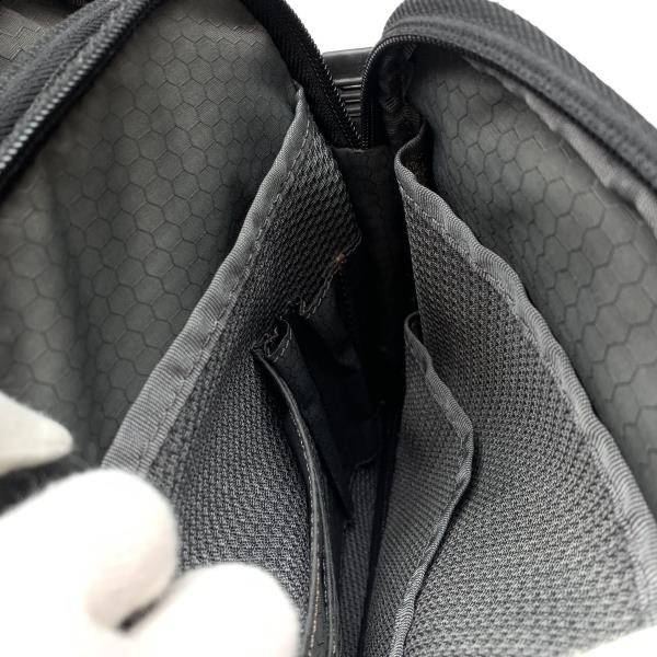 TUMI Camera bag Black Nylon Leather Men Shoulder bag