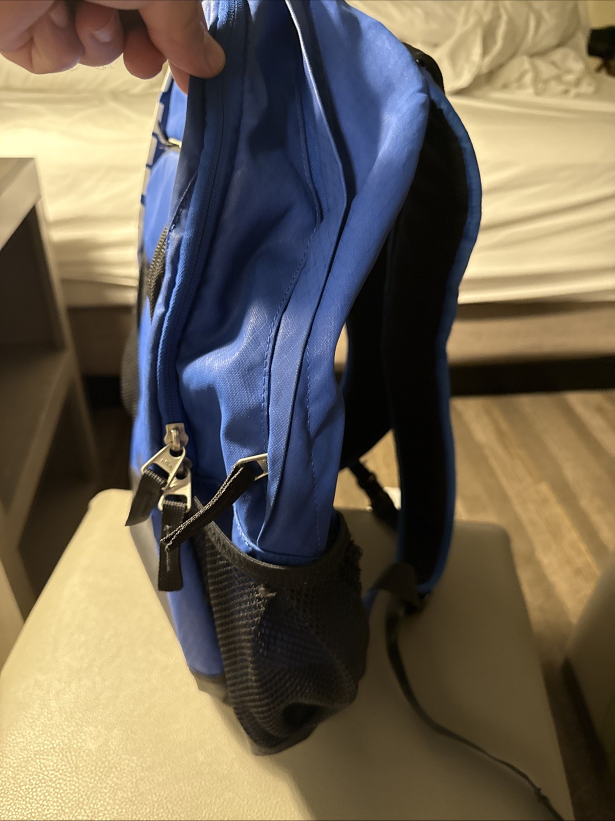 Nike Team Training Max Air Backpack Blue Travel Gym School Basketball Bag