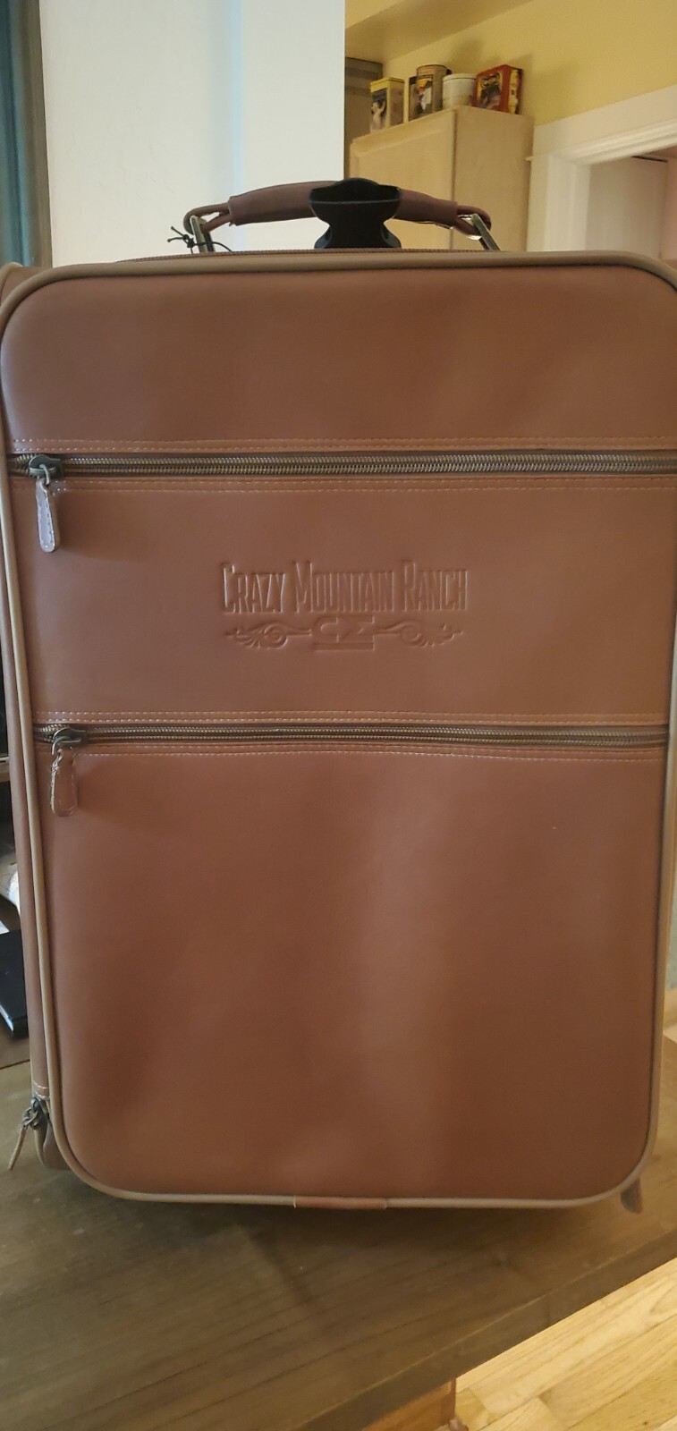 Marlboro Ranch/Crazy Mountain Ranch Custom Claire Chase Leather Luggage