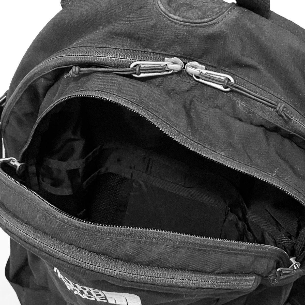 The North Face Vostok Nylon Backpack Black 50cm Rucksack Japan