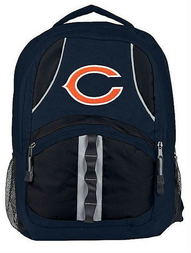 The Northwest NFL Chicago Bears Captain Backpack NFL Fan Padded Back Mesh Sides