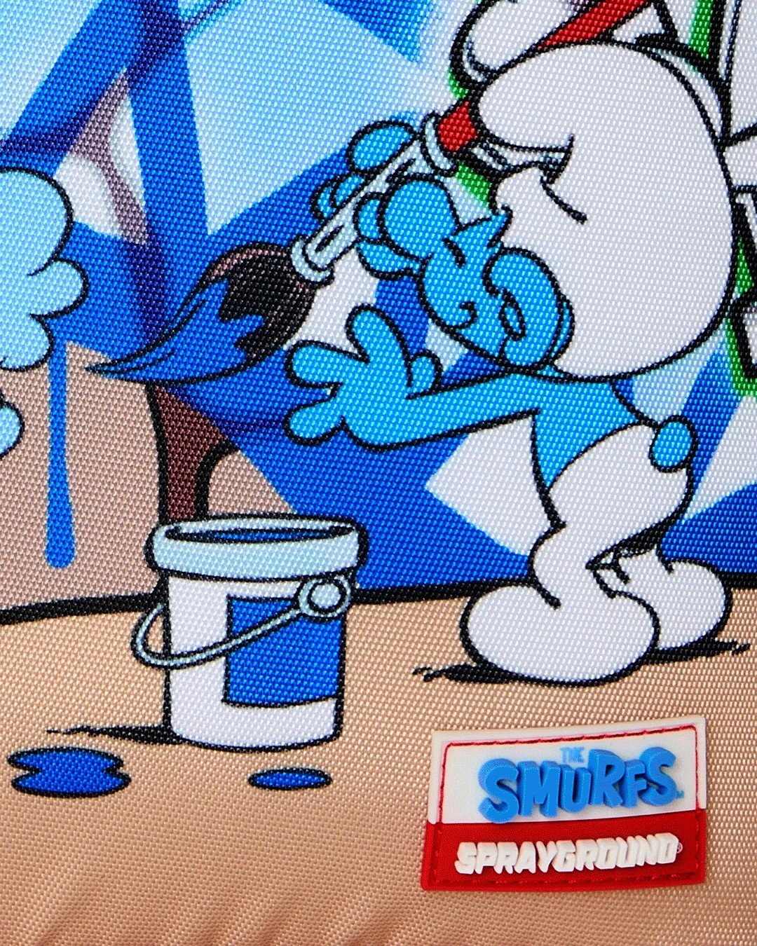 SPRAYGROUND LIMITED EDITION BACKPACK SMURFS ART PARTY BIG MURAL