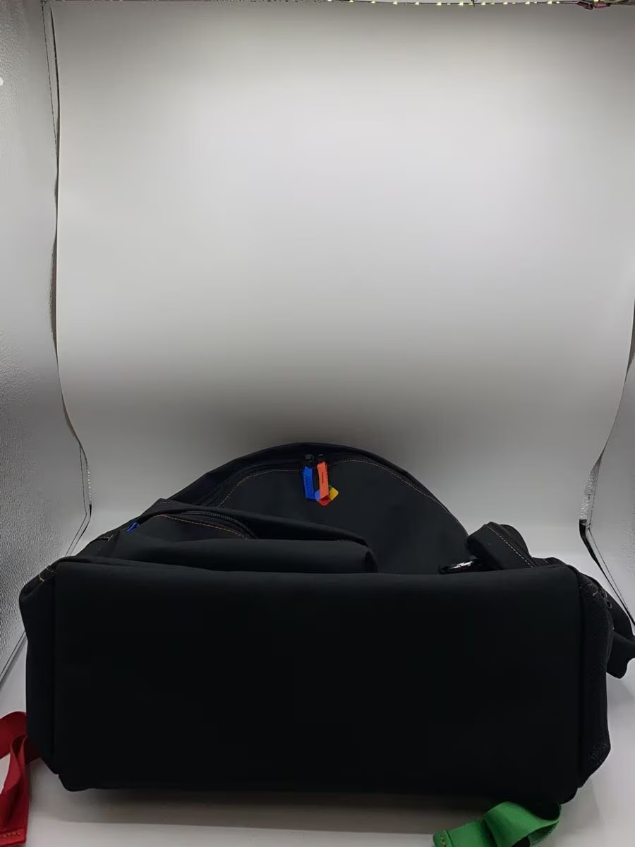 BEAMS Backpack Black Solid Color