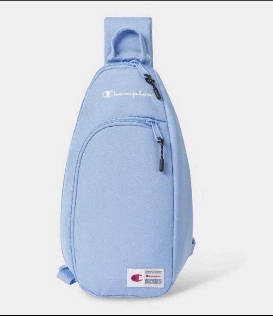 CHAMPION METHOD SLING HANDBAG Bag Purse STRAP – LIGHT BLUE
