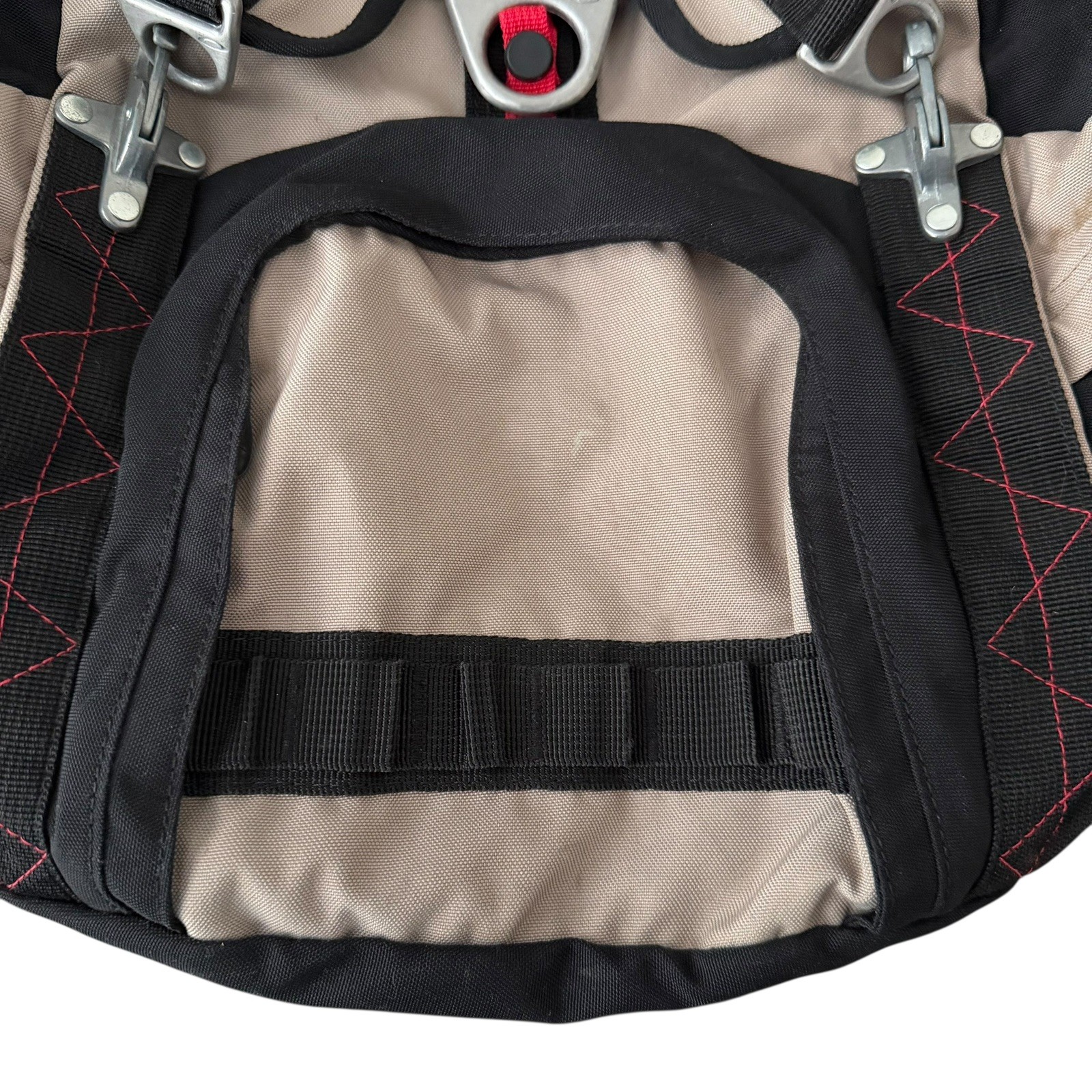 OAKLEY ICON BACKPACK Y2K 00s Beige Vintage Tech Street Fashion Bag