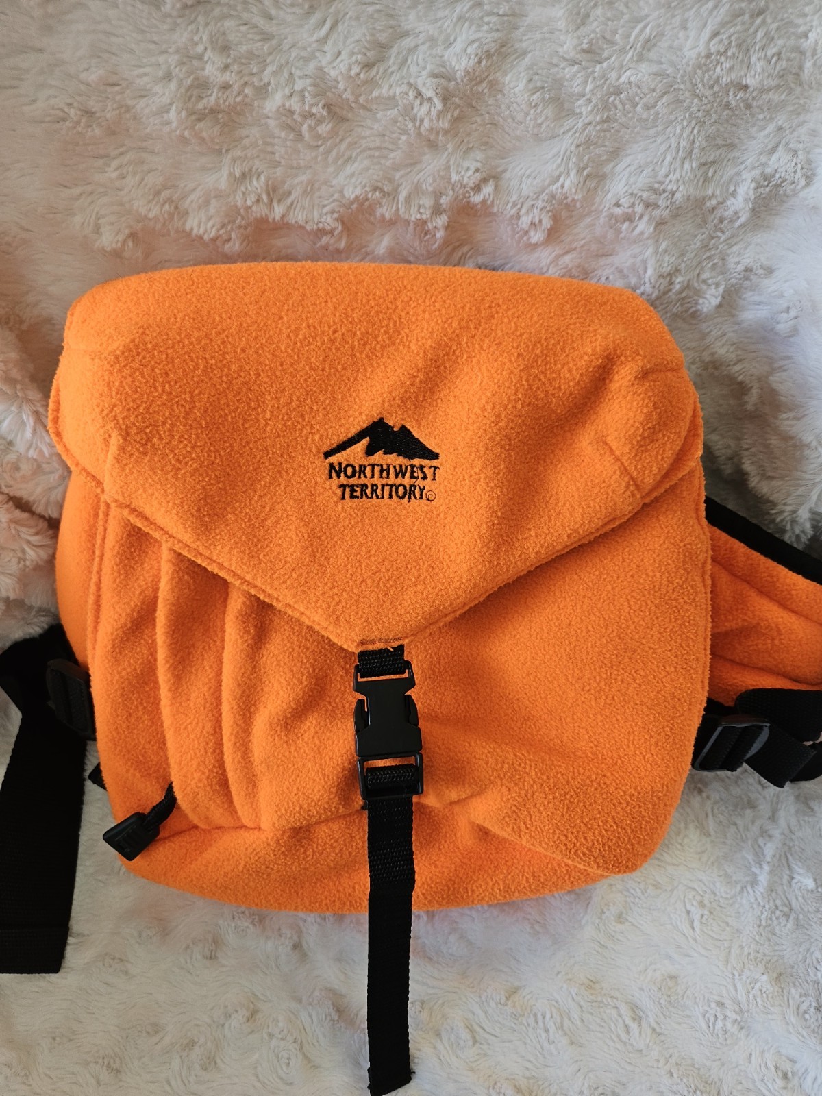 The Northwest Territory Small ORANGE Backpack/Fanny Pack Rock Climbing/Hunting