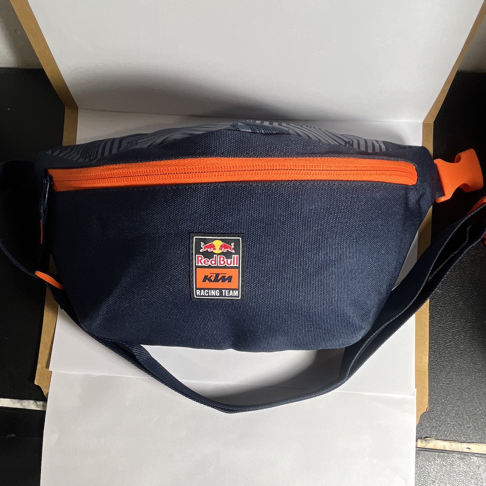 Red Bull KTM Racing Team Carve Bum Bag Fanny Pack Waist Sling Blue Orange Moto