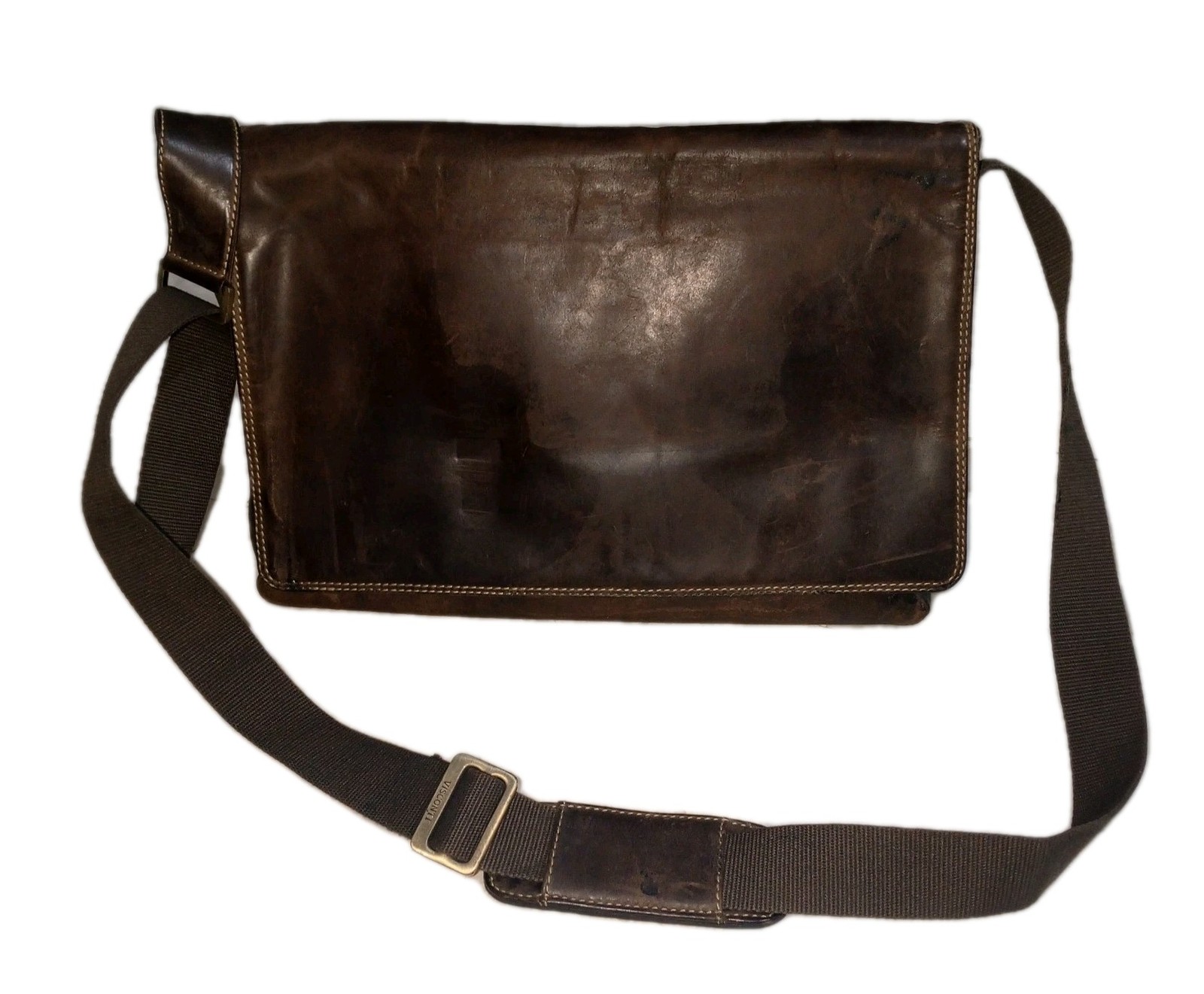 Vintage Visconti London Leather Messenger – Work/School Bag