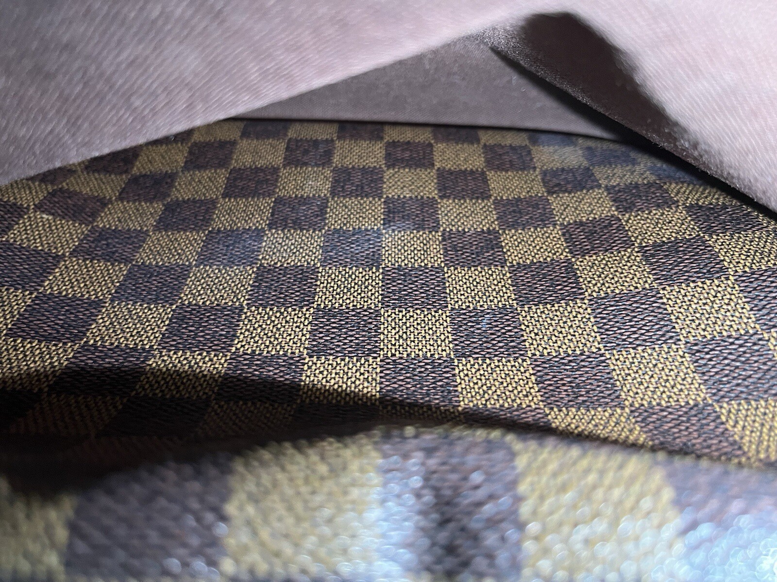Louis Vuitton LV Canvas Monogram DAMIER NAVIGLIO Messenger bag – VERY GOOD