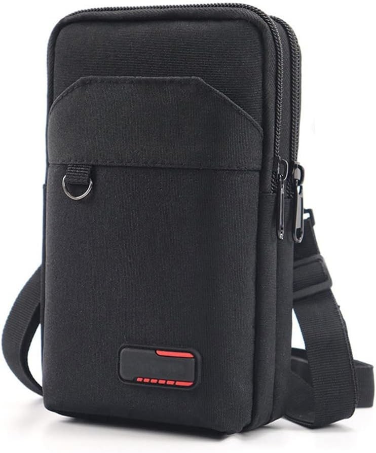 Travel Cell Phone Pouch Belt Pouch, Phone Holster Crossbody Bag with Shoulder St