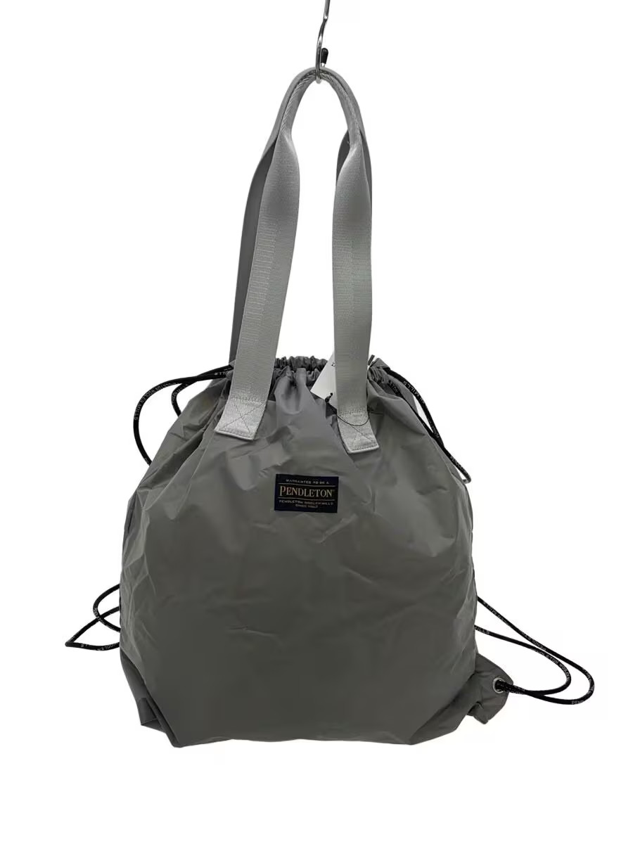 PENDLETON 2-Way Tote Bag, Knapsack, Nylon, Gray
