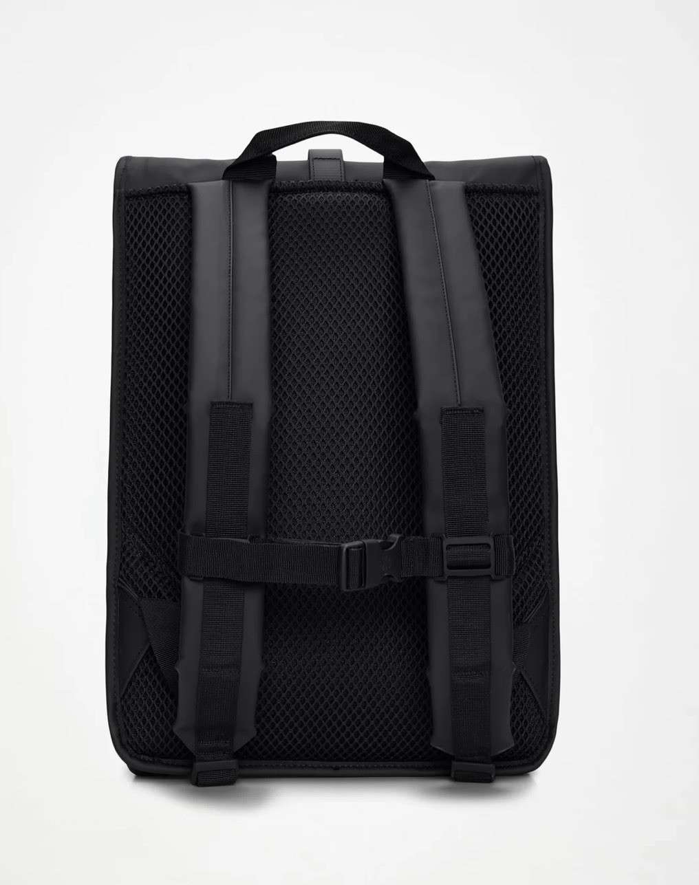 Rains Rolltop Rucksack Backpack Black NWT FREE SHIPPING