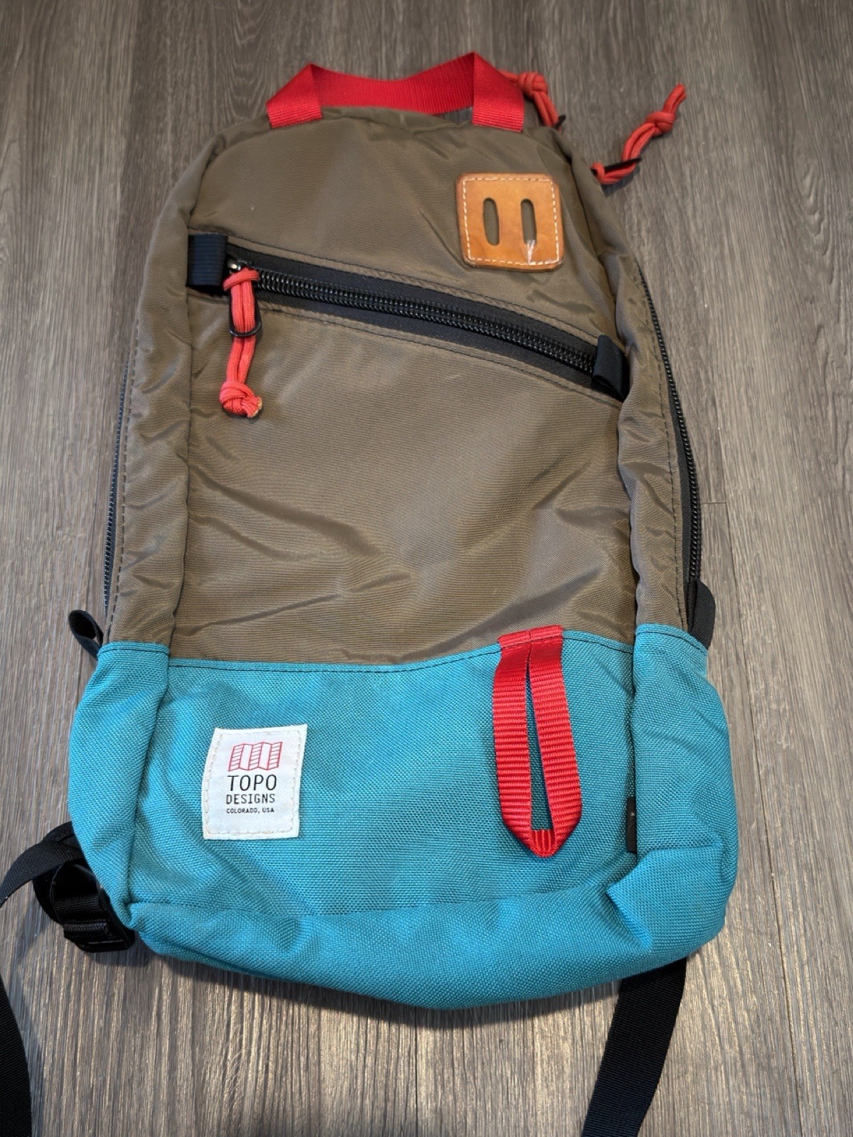 Topo Designs x BEAMS Classic Laptop Trip Pack Slim Outdoor Day Backpack