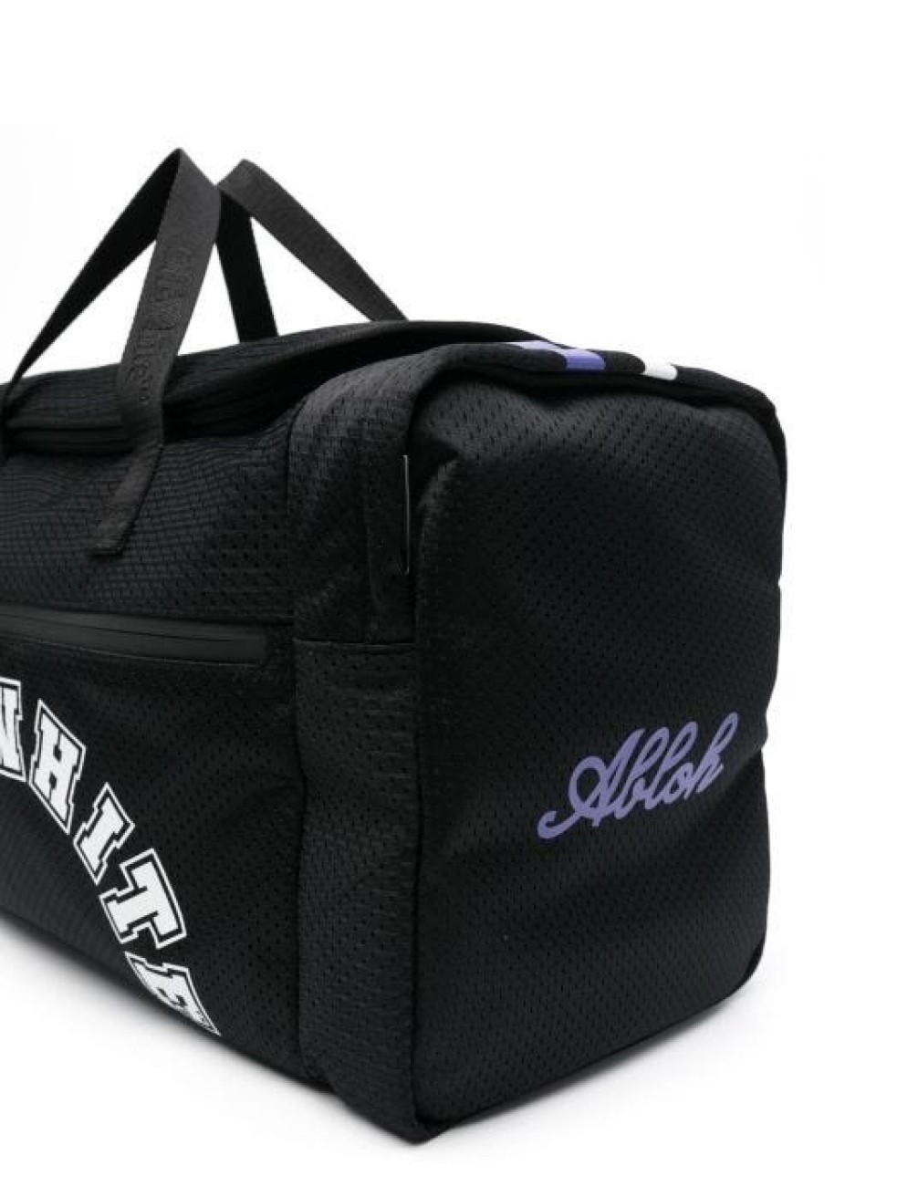OFF-WHITE OUTDOOR WEEKENDER LOGO DUFFLE BAG MADE IN ITALY OMNL020S24FAB0011001