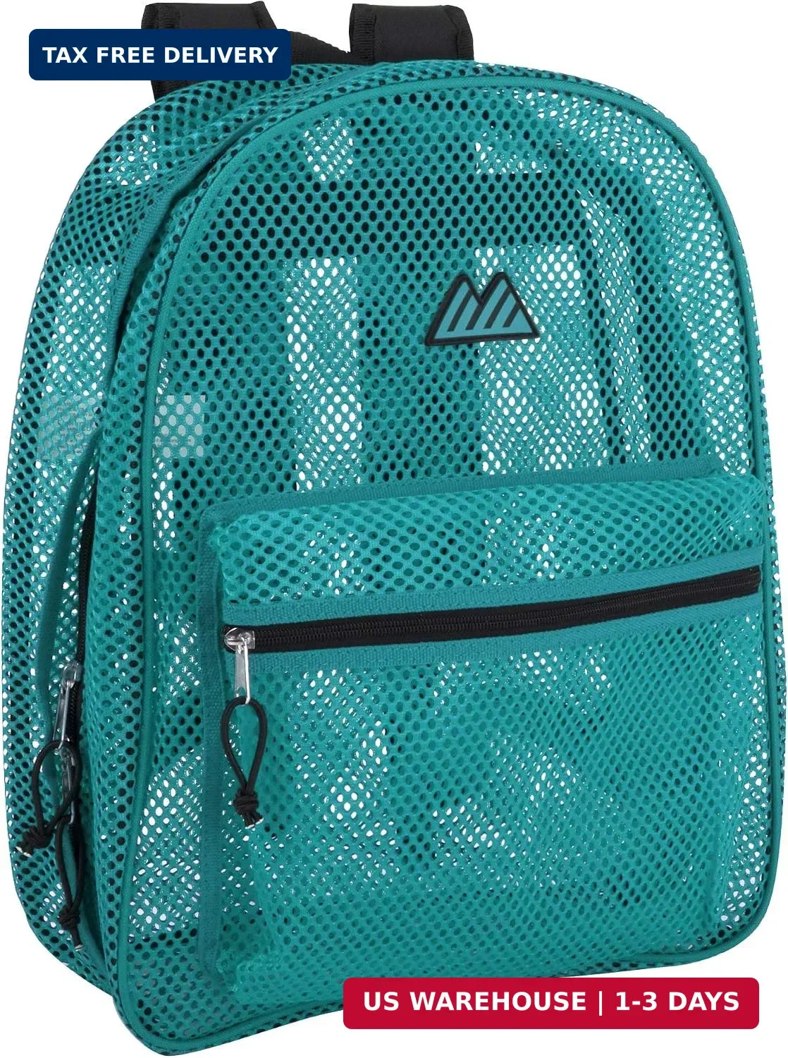 Summit Ridge Mesh Backpacks for Kids, Adults, School, Beach, and Travel, Colorfu