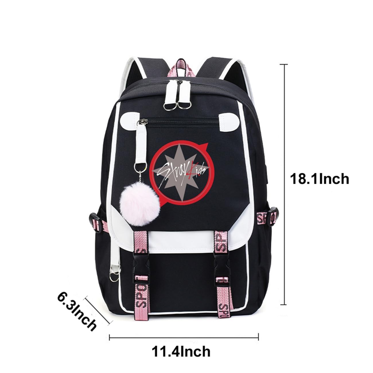 Stray Backpack Merch, Stray Book Bag Casual Backpack