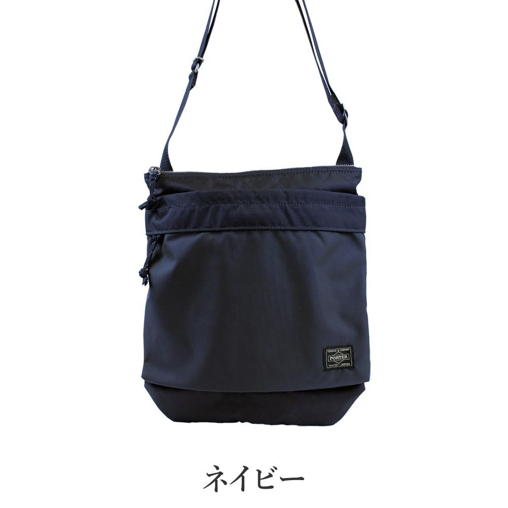 PORTER FORCE Navy Shoulder Bag, Mini Shoulder Bag, Water-Repellent, 855-05901
