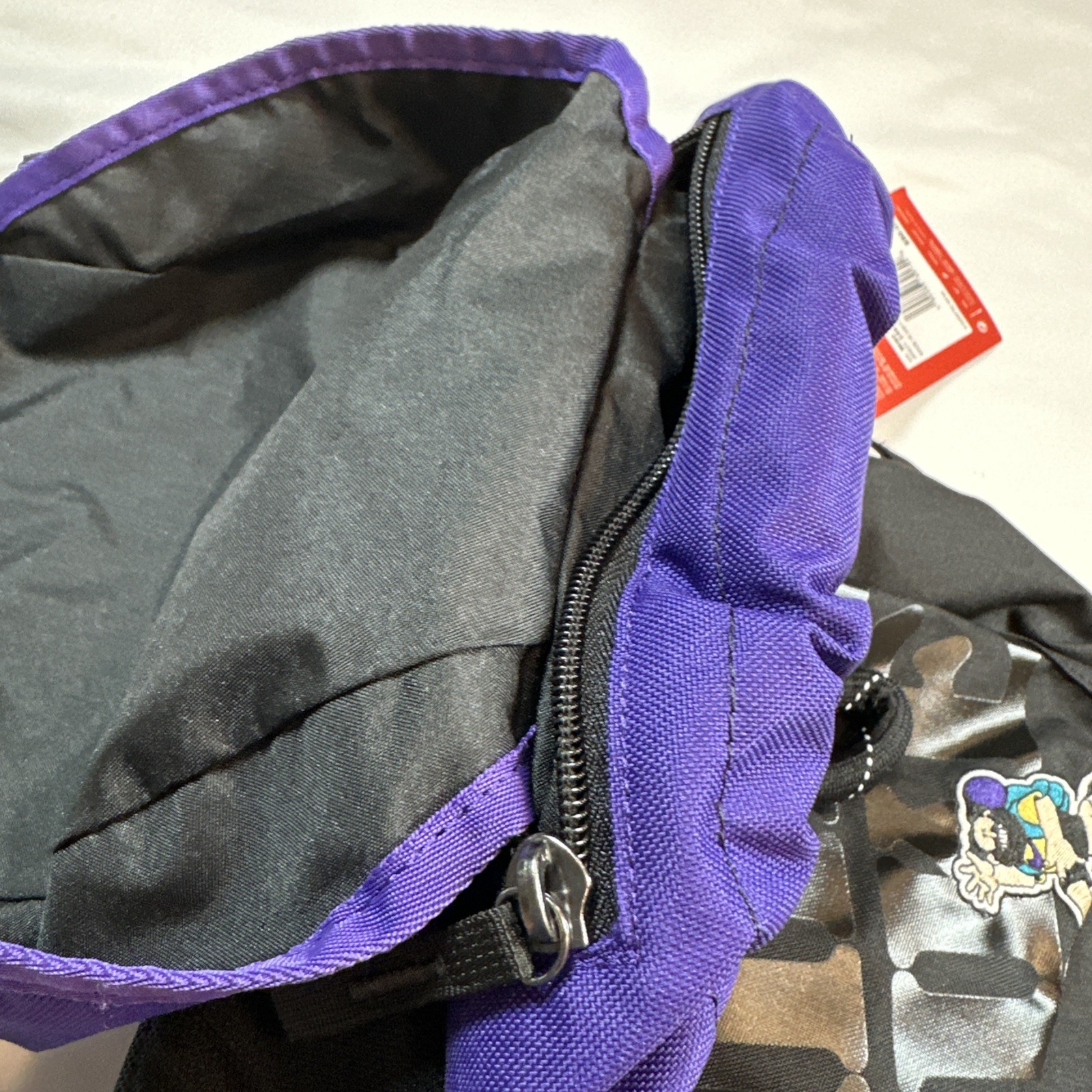 Nike Heritage Rucksack Hiking Backpack Black Purple CW6365-010 ACG