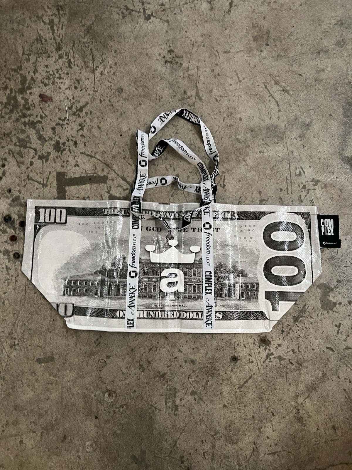 Cactuscon Complexcon 100 Bill Tote Bag AWAKE NY/ Chase Bank