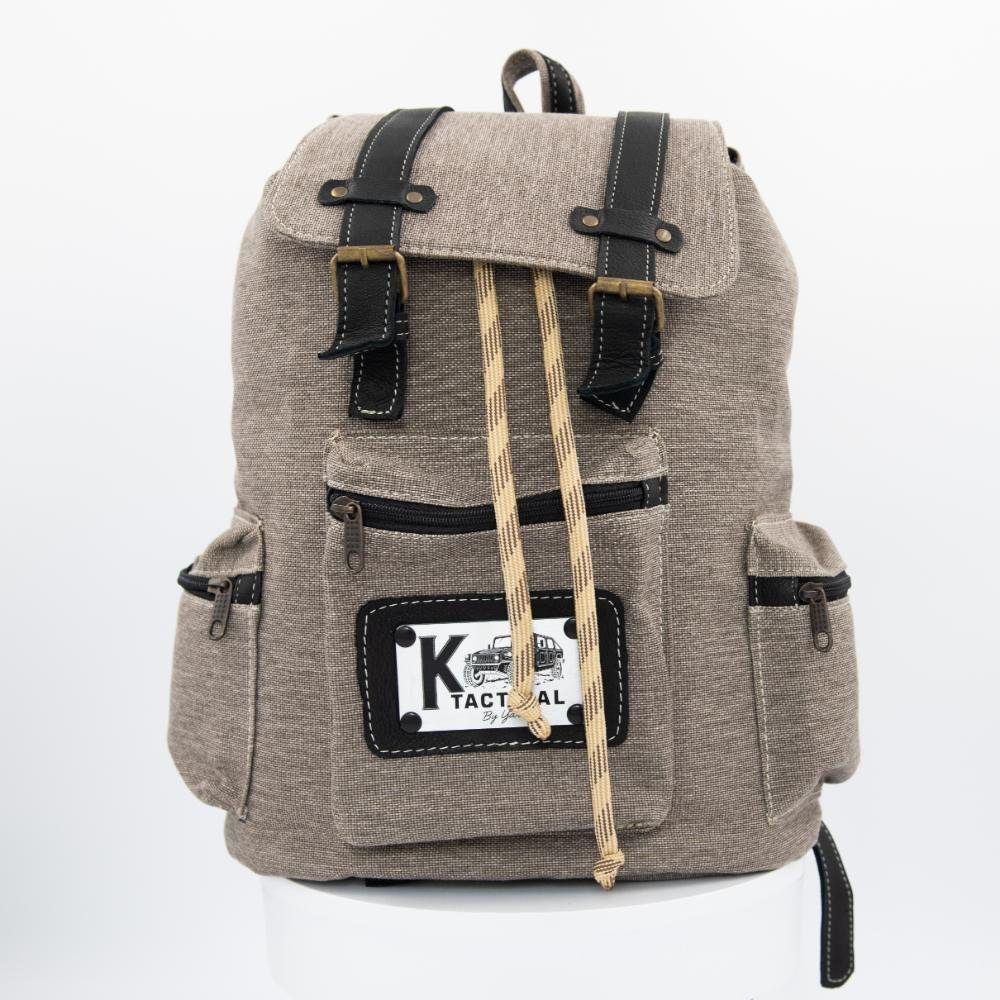 Ktactical USA Canvas Backpack with Buckles