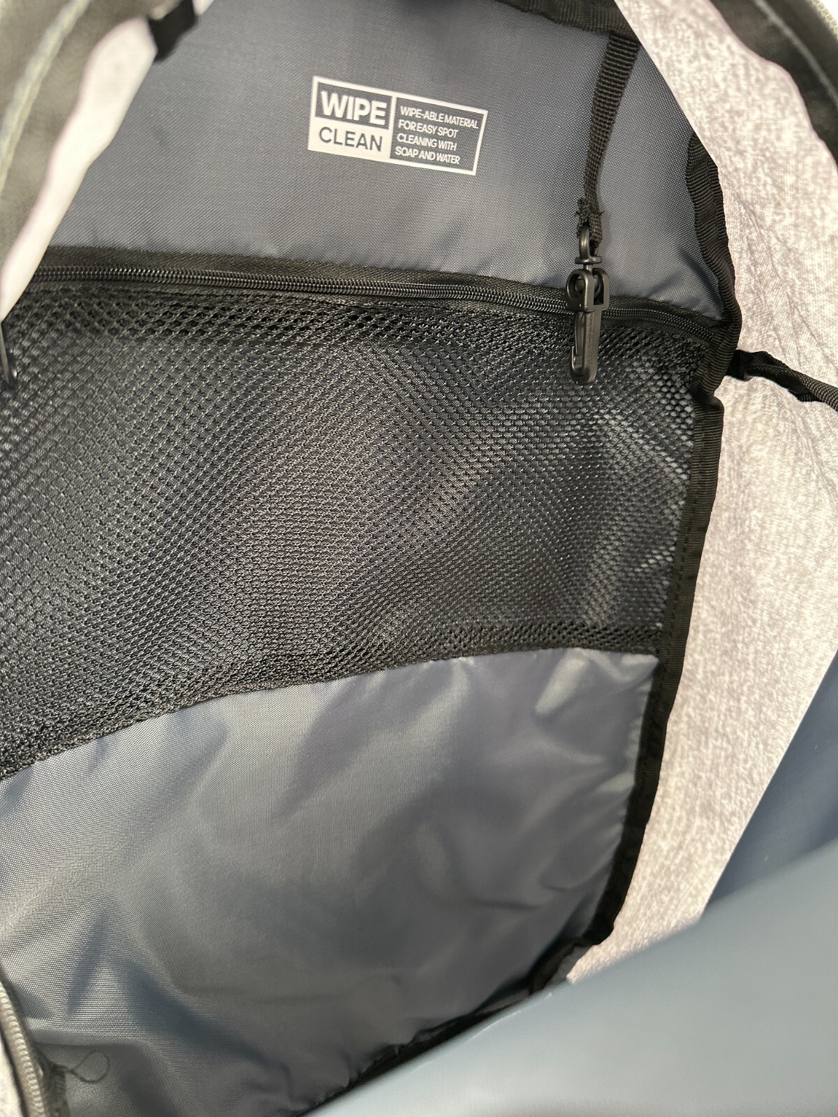 adidas Prime Sling Backpack Heather Gray Large School Bag Fits Laptop/Tablet Boy