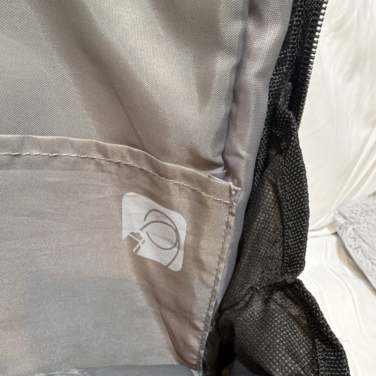 Michelin Racing Bibendum Single Strap Backpack BlueGreyBlk Multi Pocket Gemline