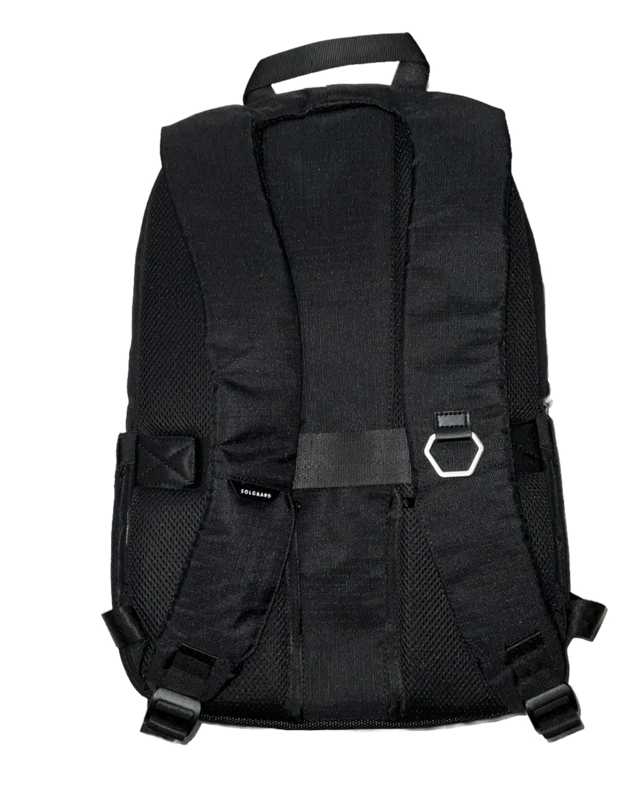 Solgaard Shore-Tex Daypack – Fits 15″ Laptop – Black w/ Logo Travel Backpack
