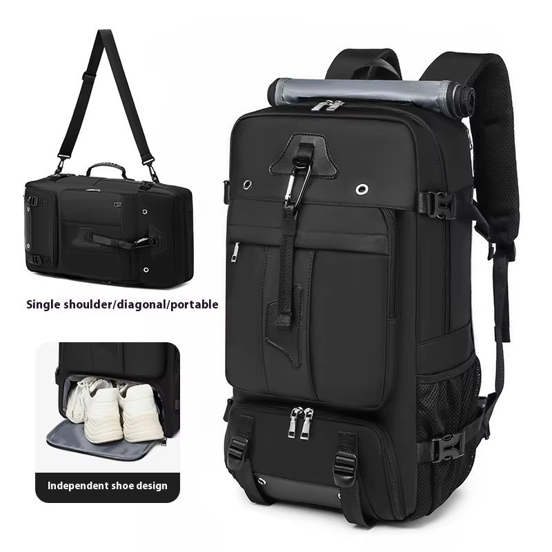 55L Large Capacity Travel Backpack Waterproof Laptop Bag 15.6″ Multi-Function