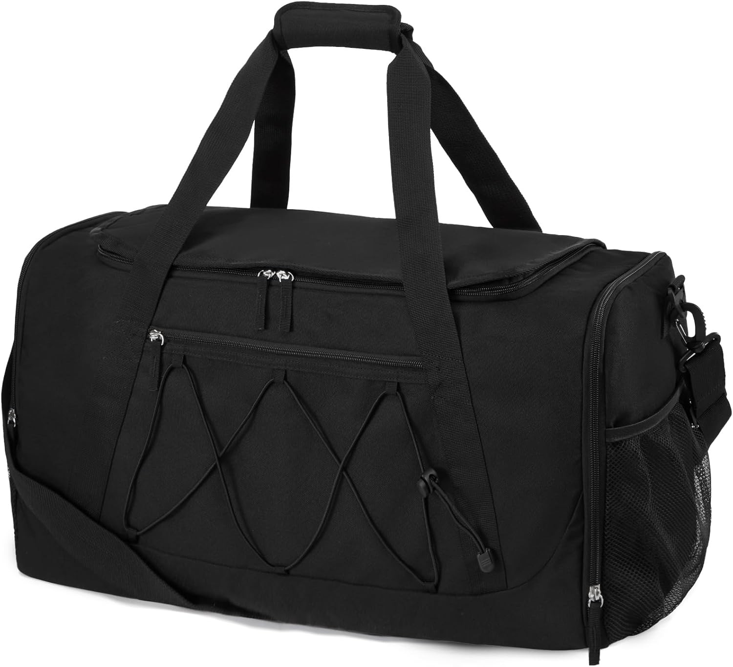 Gym Bag for Men & Women – 24 Inches Duffle Bag with Shoe Compartment, Lightweigh