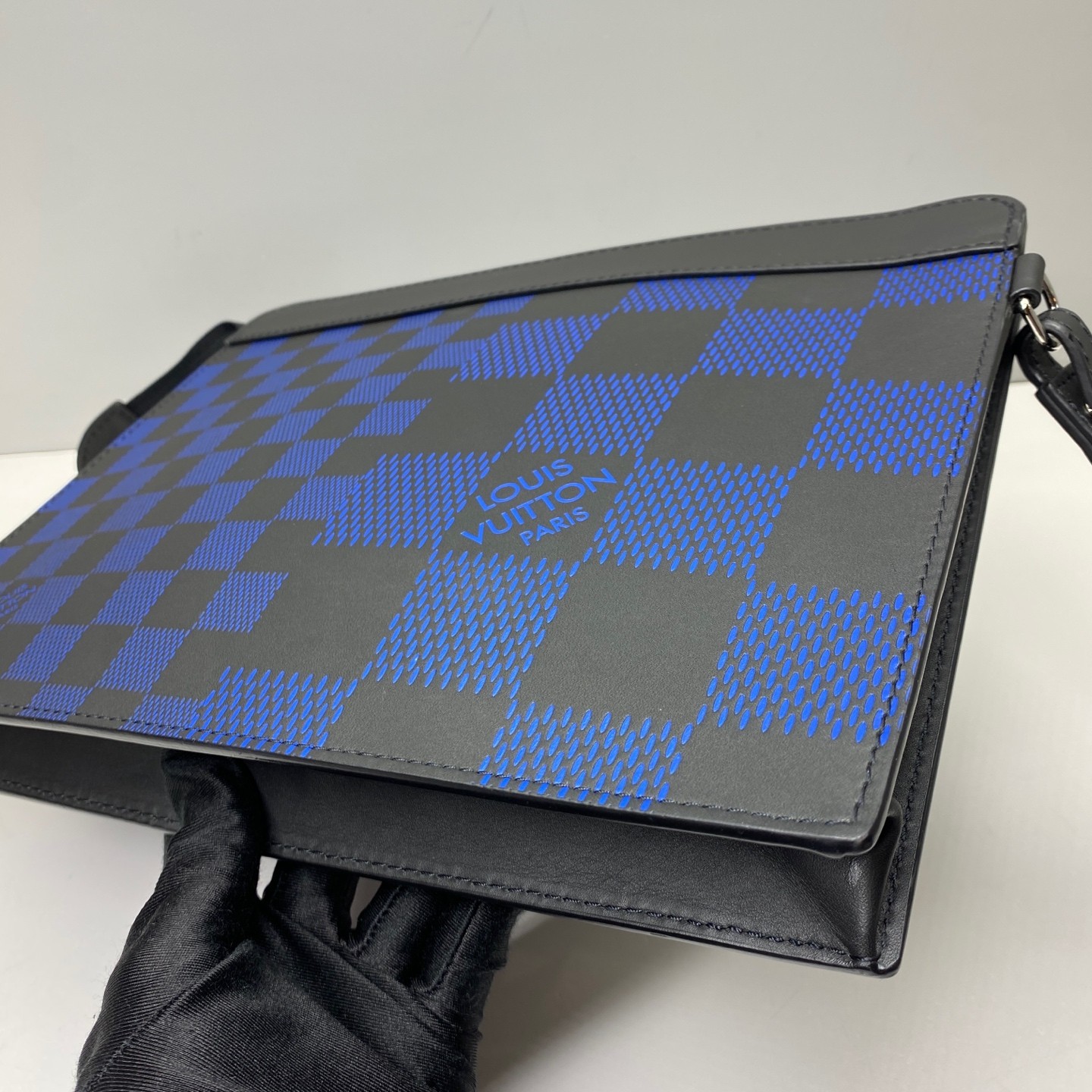 Louis Vuitton Pre-Owned Authentic Clutch Colorblock N60448 27x21x5cm