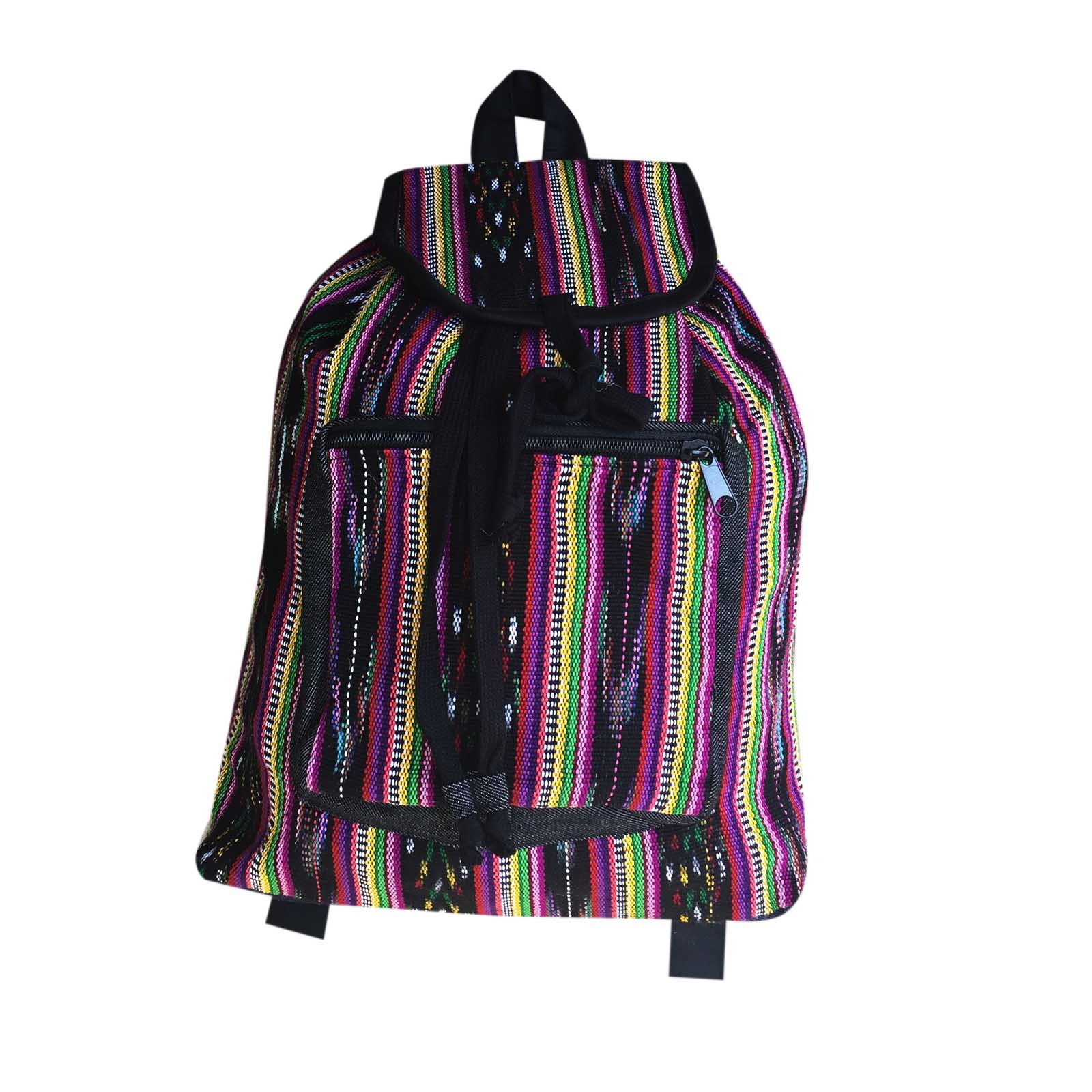 Sufer Reggae Rasta Hawaii Backpack Sack Tote Bag Hippie Irie Jamaica Marley 17″