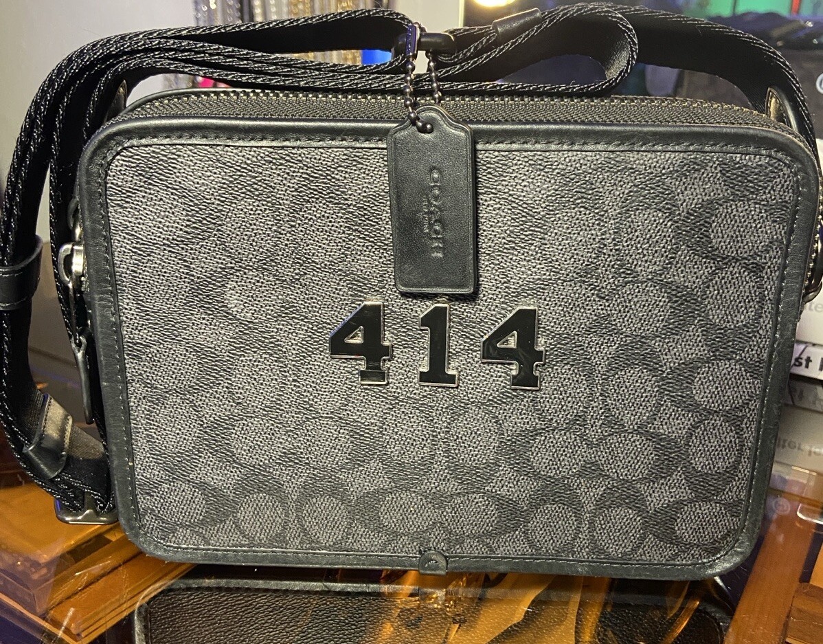 Coach Crossbody Bag 24 In Signature Canvas