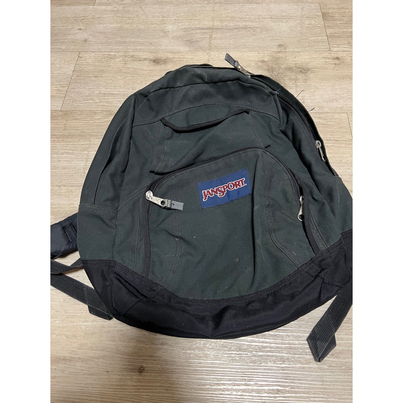 Jansport Classic Backpack School Travel Everyday Gray Vtg 90s Y2K