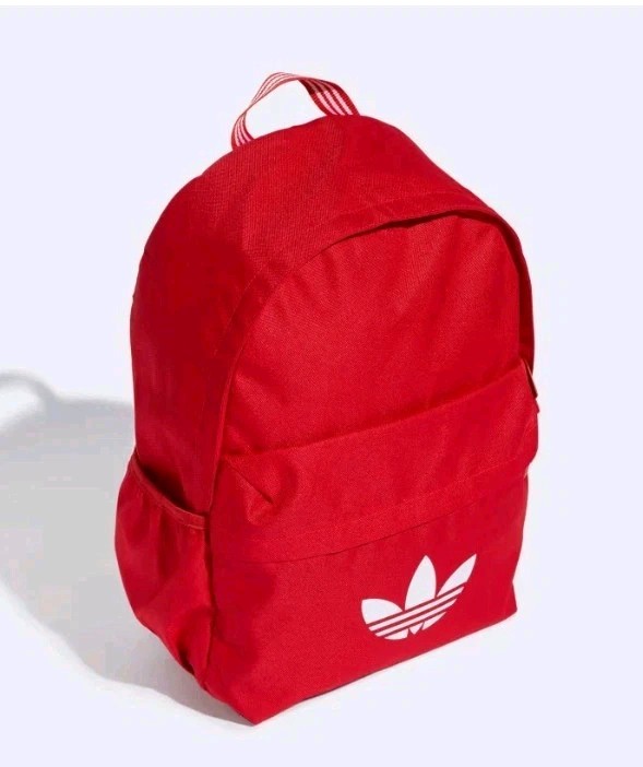 New adidas Originals Adicolor Red Classic Backpack Bookbag