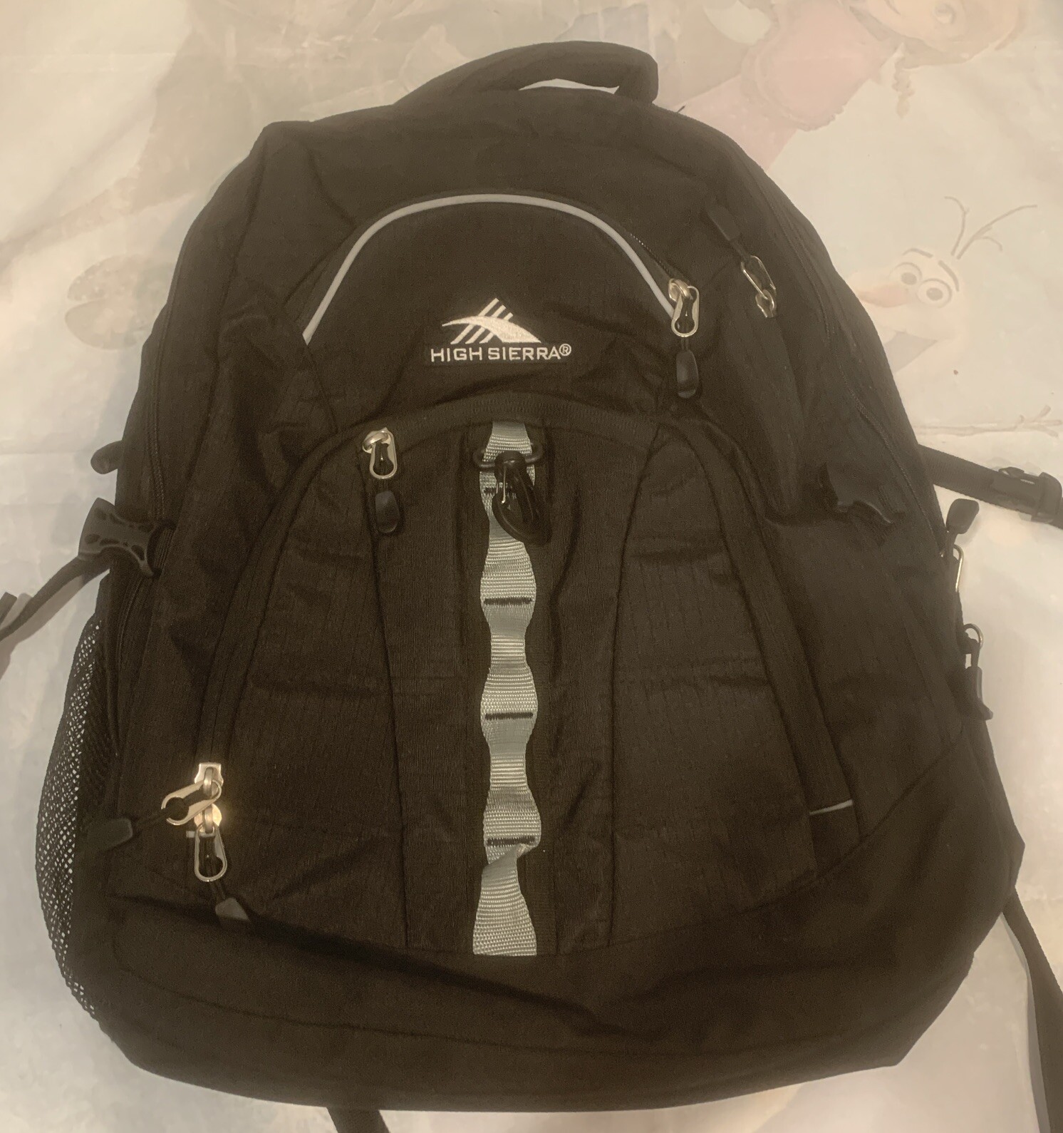 High Sierra Access 2.0 Laptop Backpack, Black,grey One Size Fits All Perf Condo