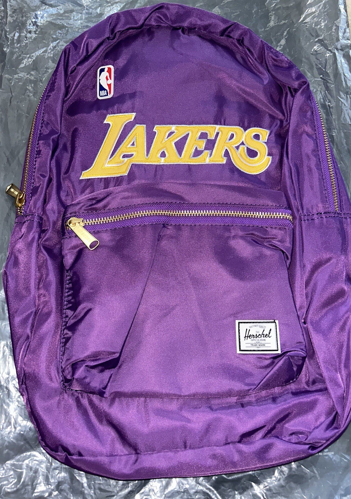 Los Angeles Lakers Herschel Supply Co. Settlement Satin Backpack – New