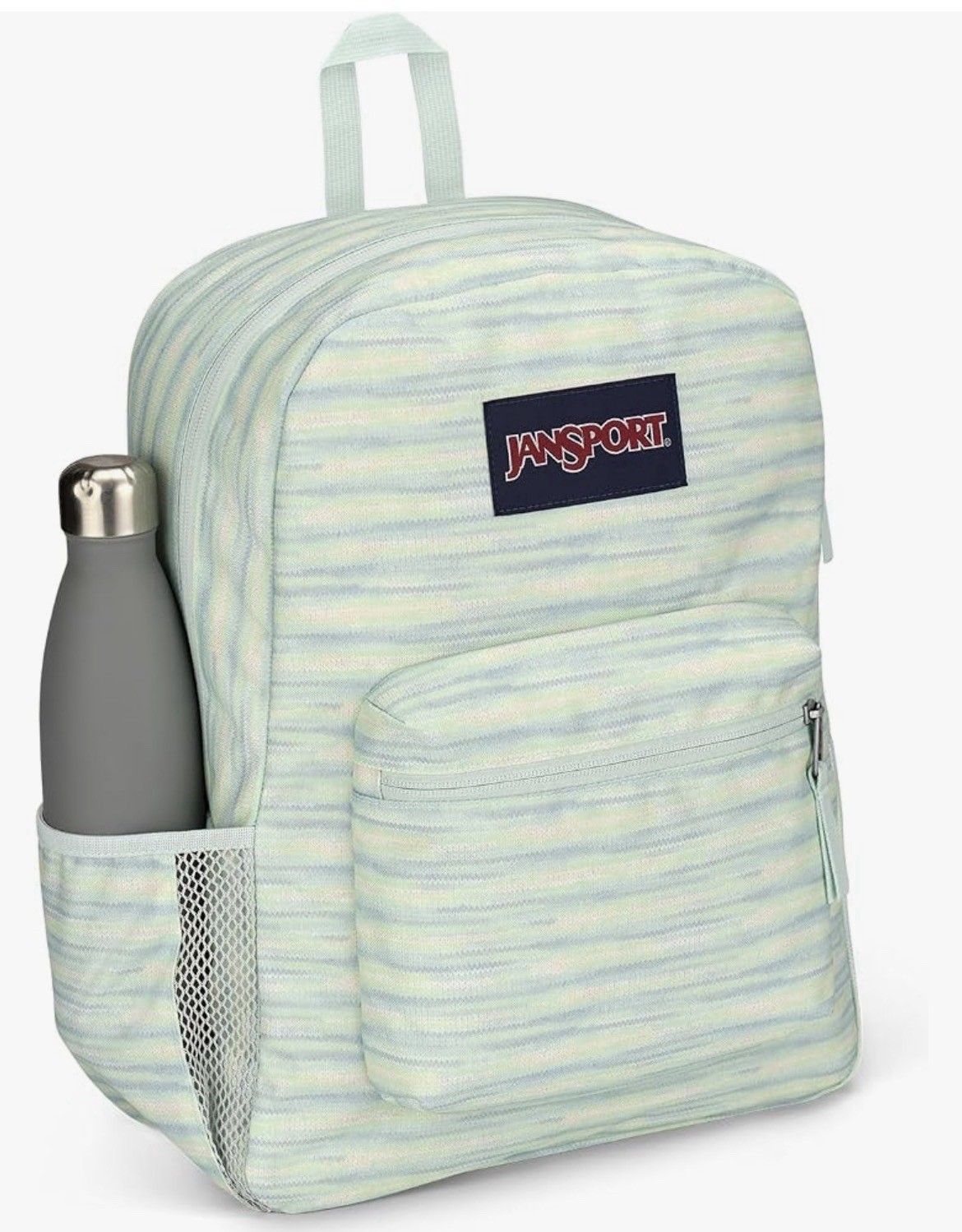 NWT JANSPORT CROSS TOWN BACKPACK- SPACE DYE FRESH MINT