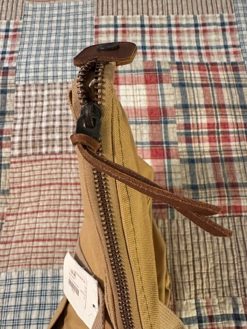 Pendleton Woolen Mills Brown Canvas Large Gym Bag NWT