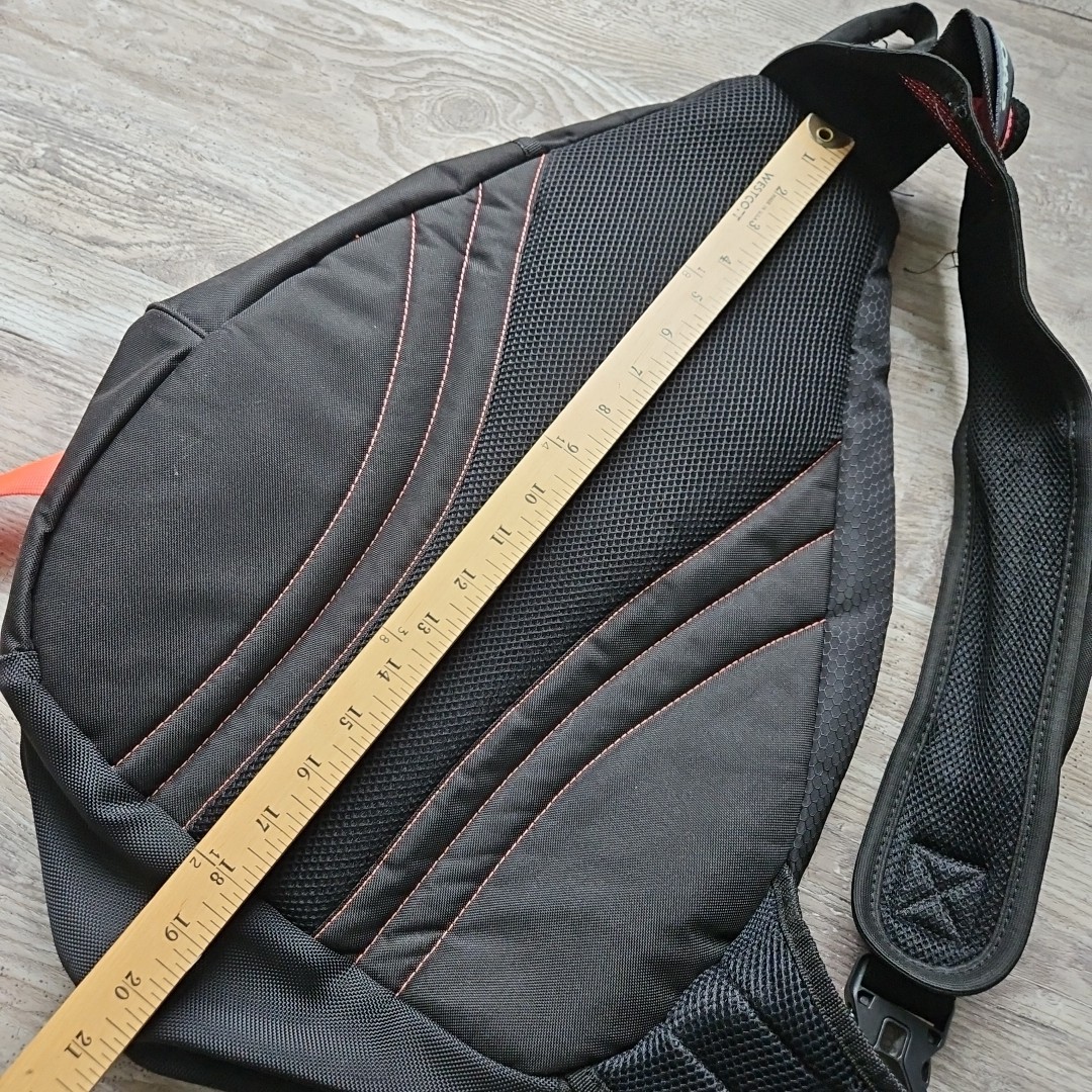 Adidas Rydell Load Spring Pink Black Ergo Sling One Shoulder Crossbody Backpack