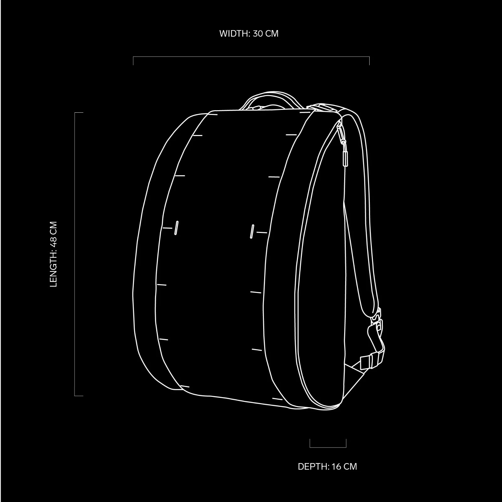 BNWT DB Journey Hugger Base Backpack 15L MSRP $139!!!