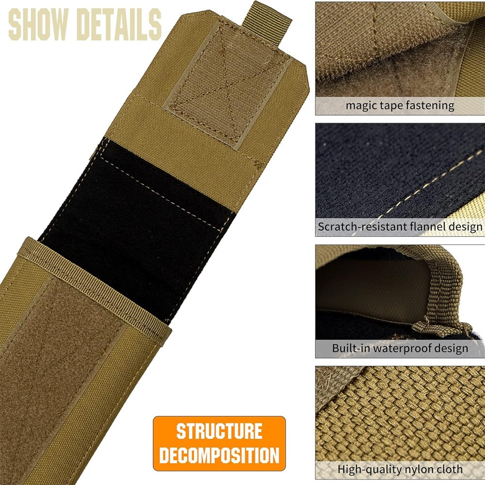 Tactical Waist MOLLE Bag Hook Loop Belt Pouch Holster Case and Blet for Phones