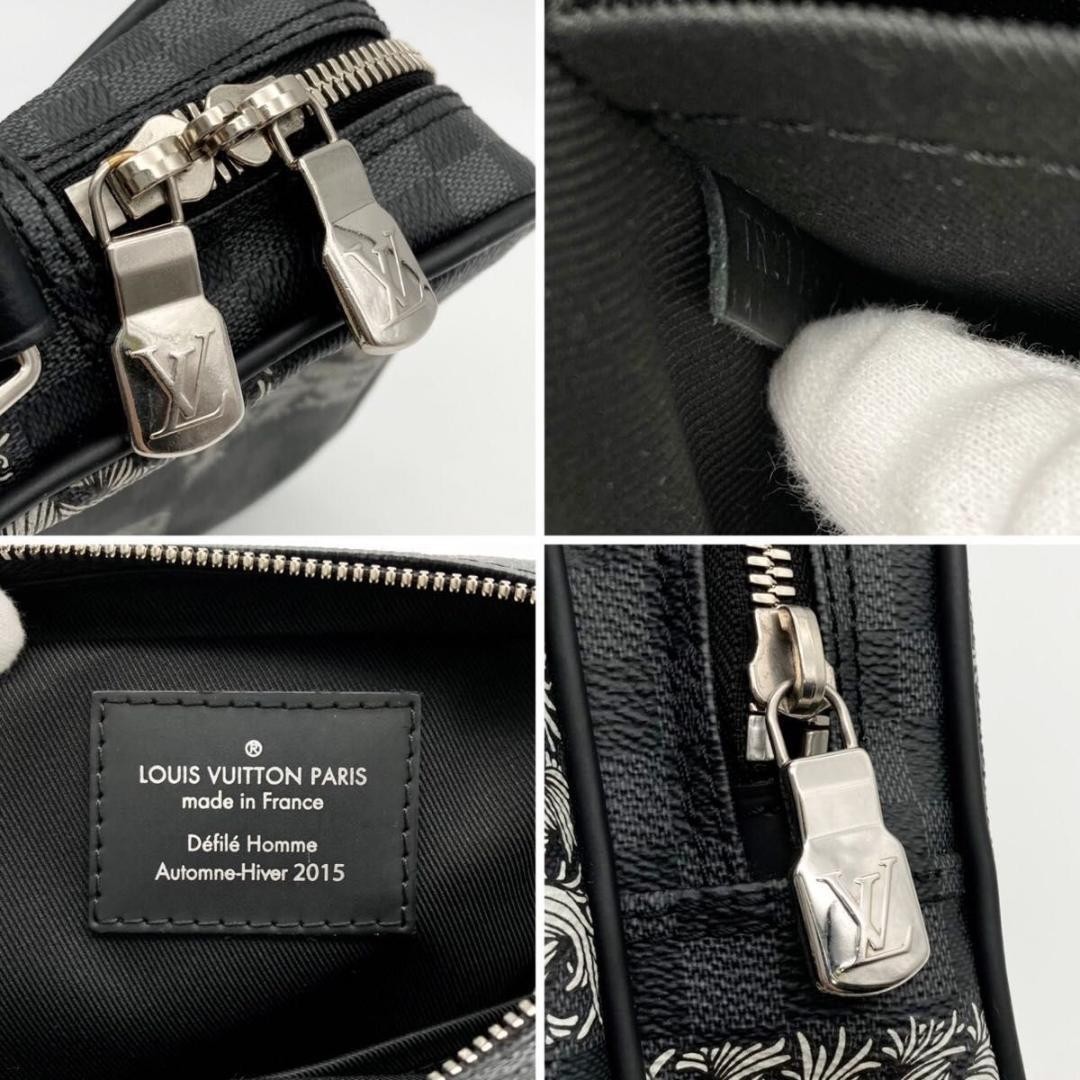 LOUIS VUITTON Amazon Damier Graphite Christopher Nemeth Shoulder Bag N48239