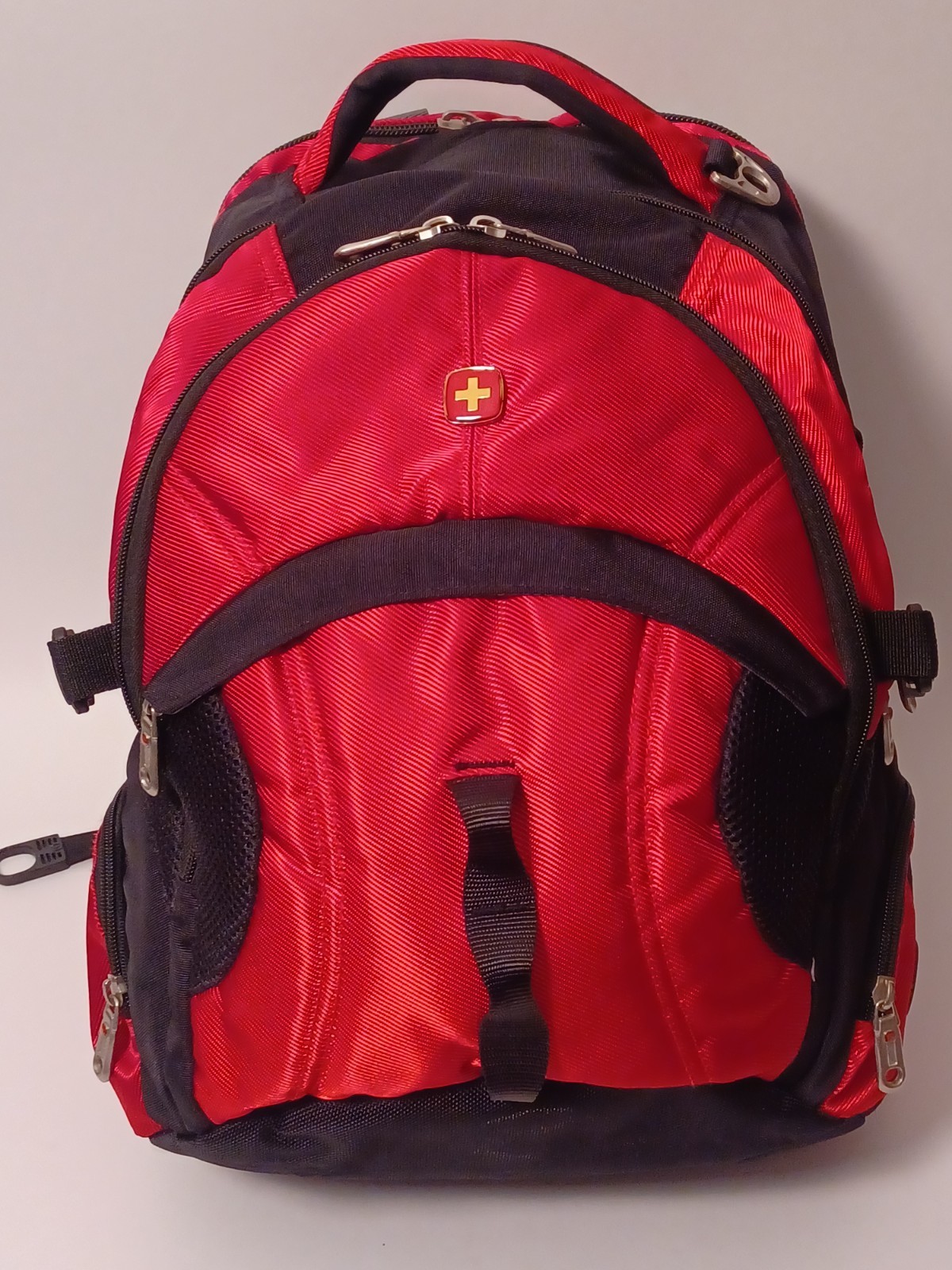 Swiss Gear Deluxe Airflow Laptop Backpack Red