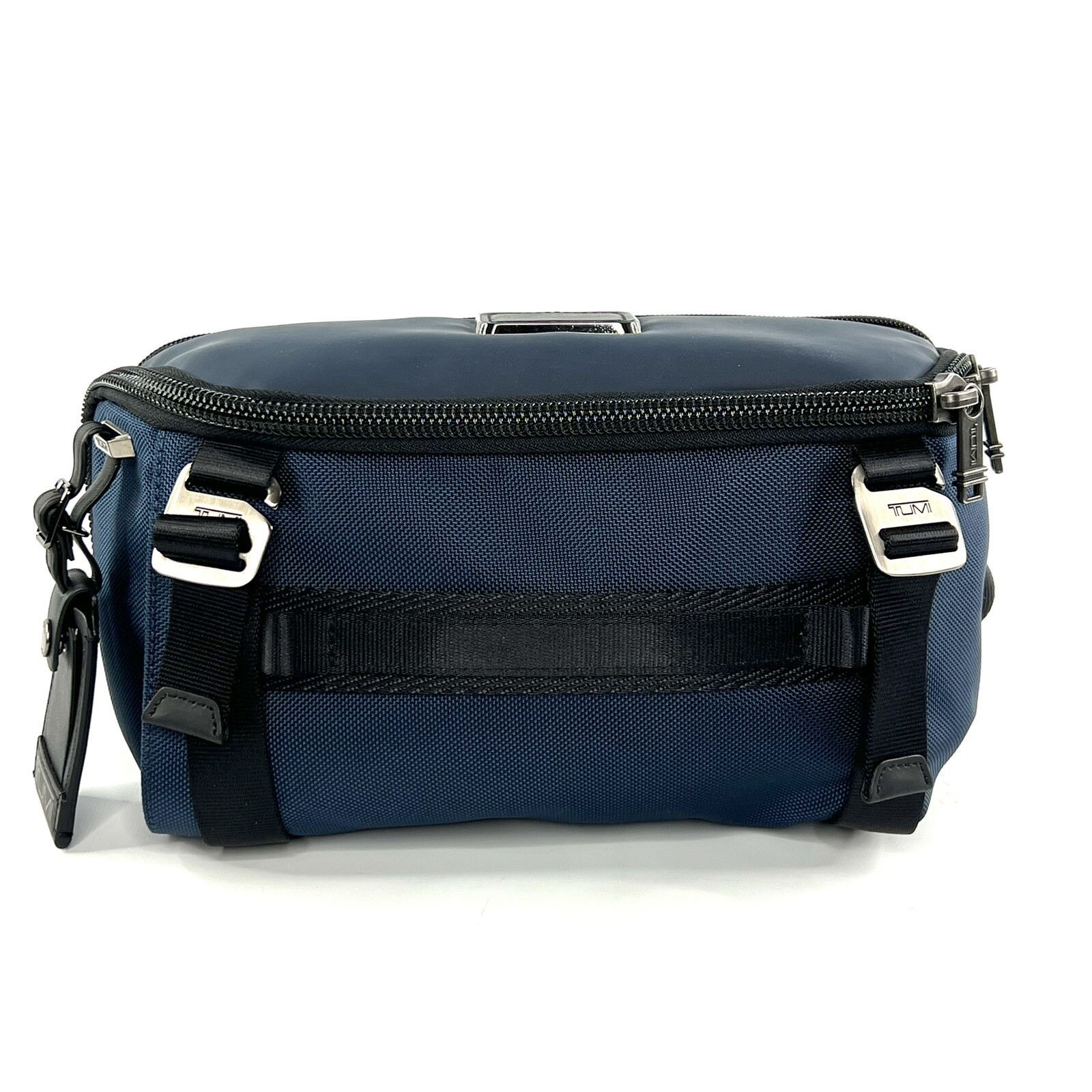 TUMI Alpha Bravo Platoon Sling Navy Blue and Black Shoulder Bag Crossbody